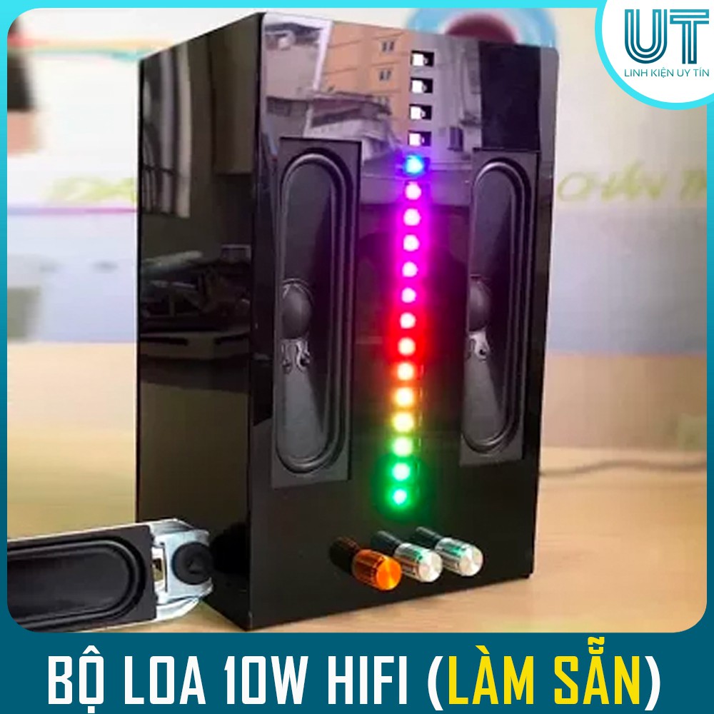 Bộ Loa Bluetooth HIFI kèm LED nháy theo nhạc chỉnh Bass treble