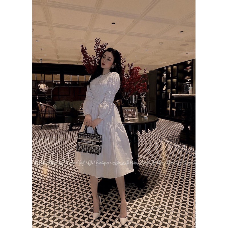 Đầm Maxi Nhún Siêu Sang