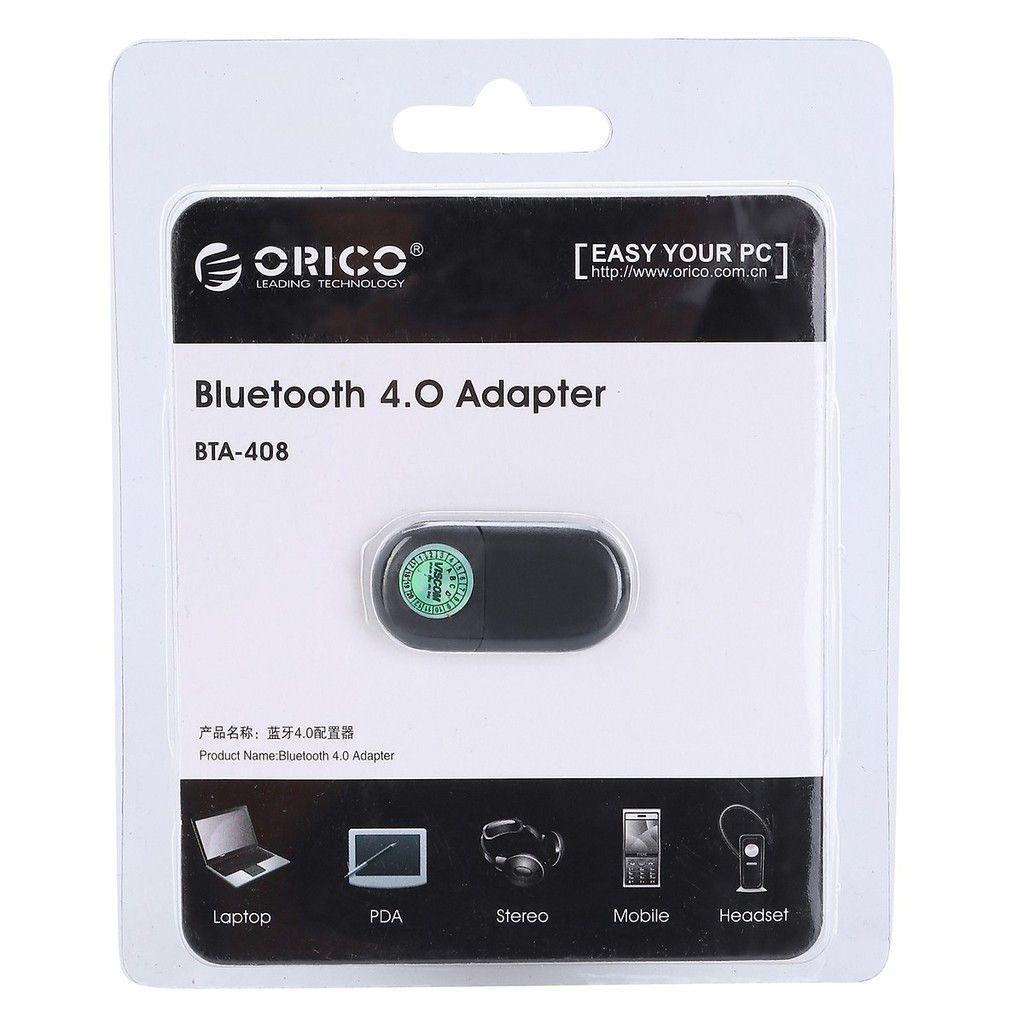 Thiết Bị Kết Nối Bluetooth 4.0 Qua USB (ORICO BTA-408) - Hàng Chính Hãng bảo hành 12 tháng