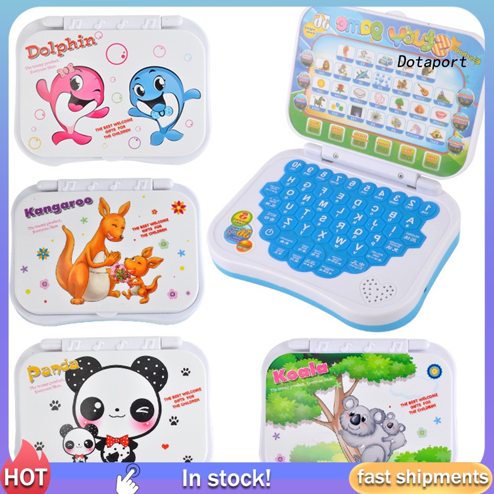 Máy Tính Đồ Chơi Dạy Học Tiếng Anh Đa Năng Dành Cho Trẻ Em Dtp1