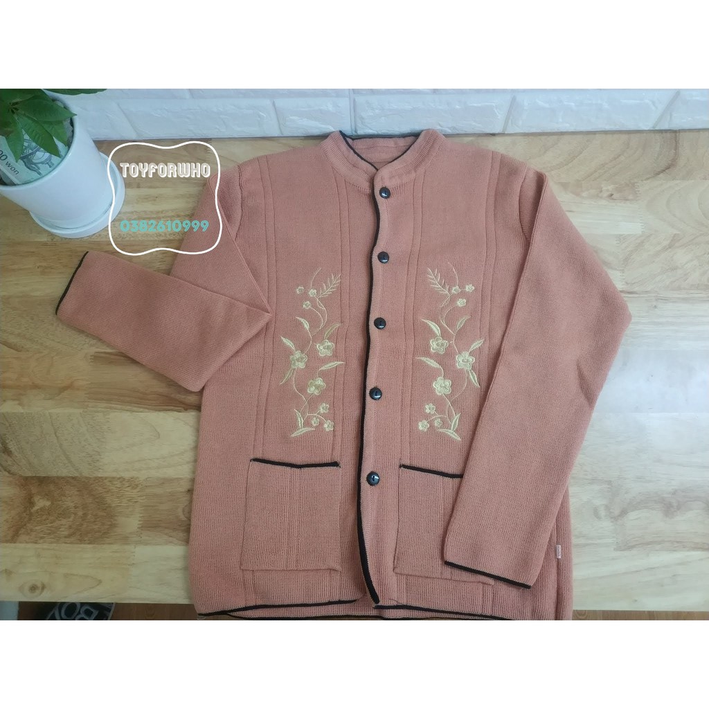 Áo len thêu hoa cho Mẹ, người lớn tuổi, người già, cho bà, - Made in VN | BigBuy360 - bigbuy360.vn
