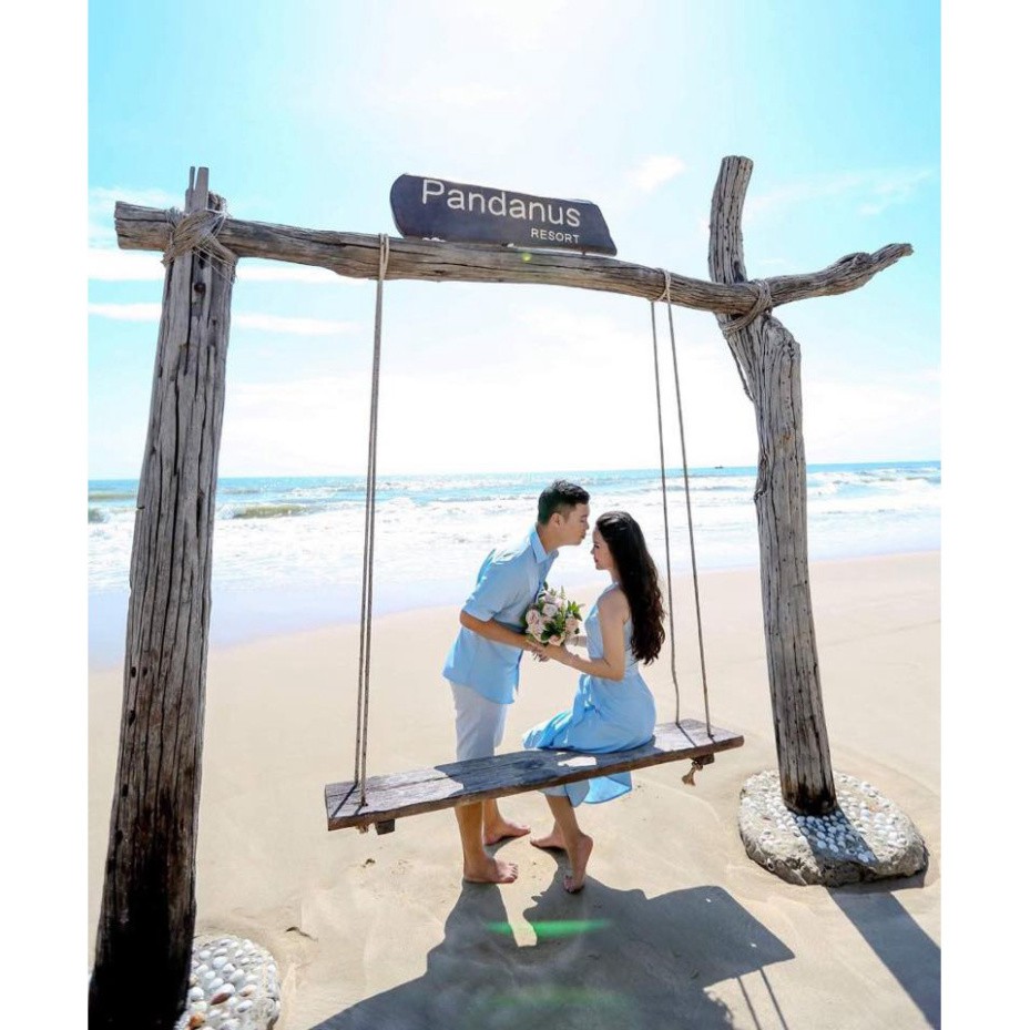 Đồ Đôi Nam Nữ, Áo Đôi Nam Nữ Đi biển đẹp, chụp hình cưới: Set áo váy sơ mi Hàn Quốc