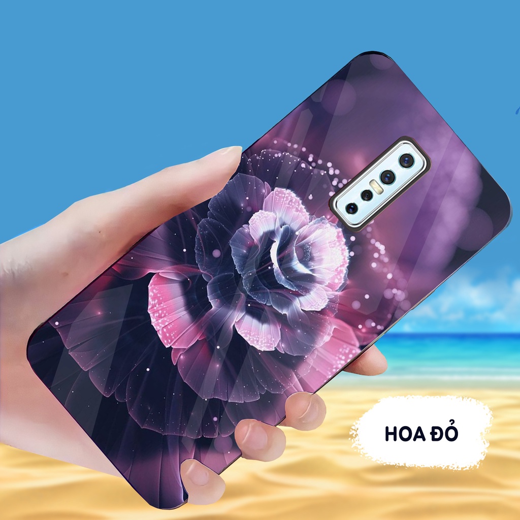 Ốp Lưng VIVO V17 Pro Mặt kính cường lực sáng bóng, cao cấp