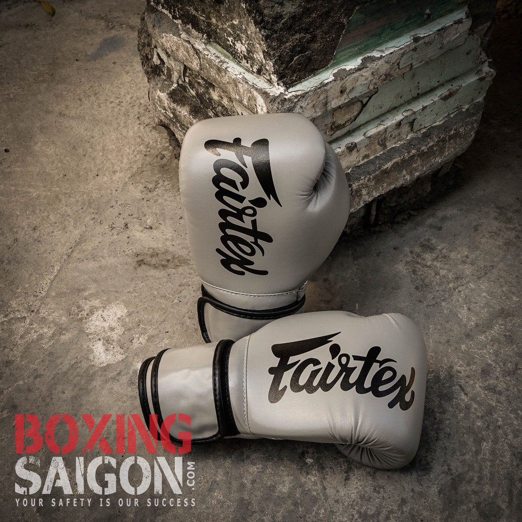 Găng tay Boxing Fairtex BGV14 - Xám