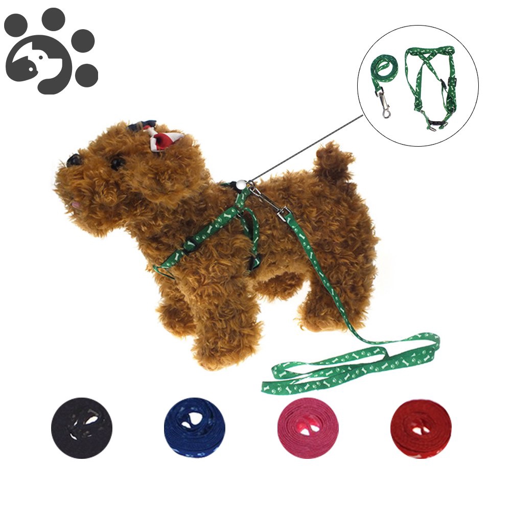 Bộ dây xích an toàn cho chó giá rẻ dành cho chó nhỏ Dây nịt nhả nhanh Nylon