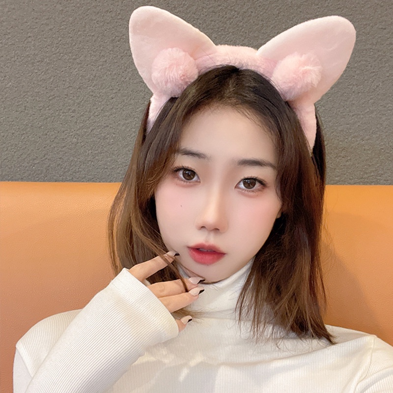 Băng đô tai mèo dễ thương thời trang thu đông xinh xắn cho nữ