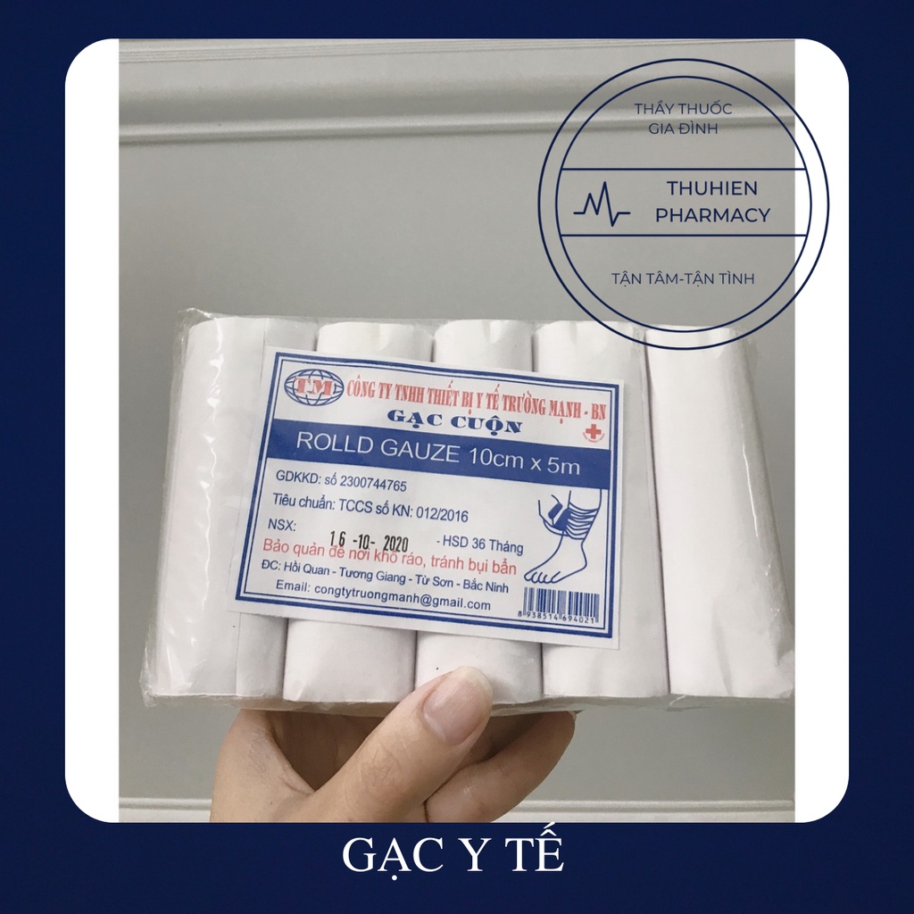 GẠC PHẪU THUẬT - GẠC TIỆT TRÙNG - GẠC CUỘN chăm sóc, vệ sinh vết thương