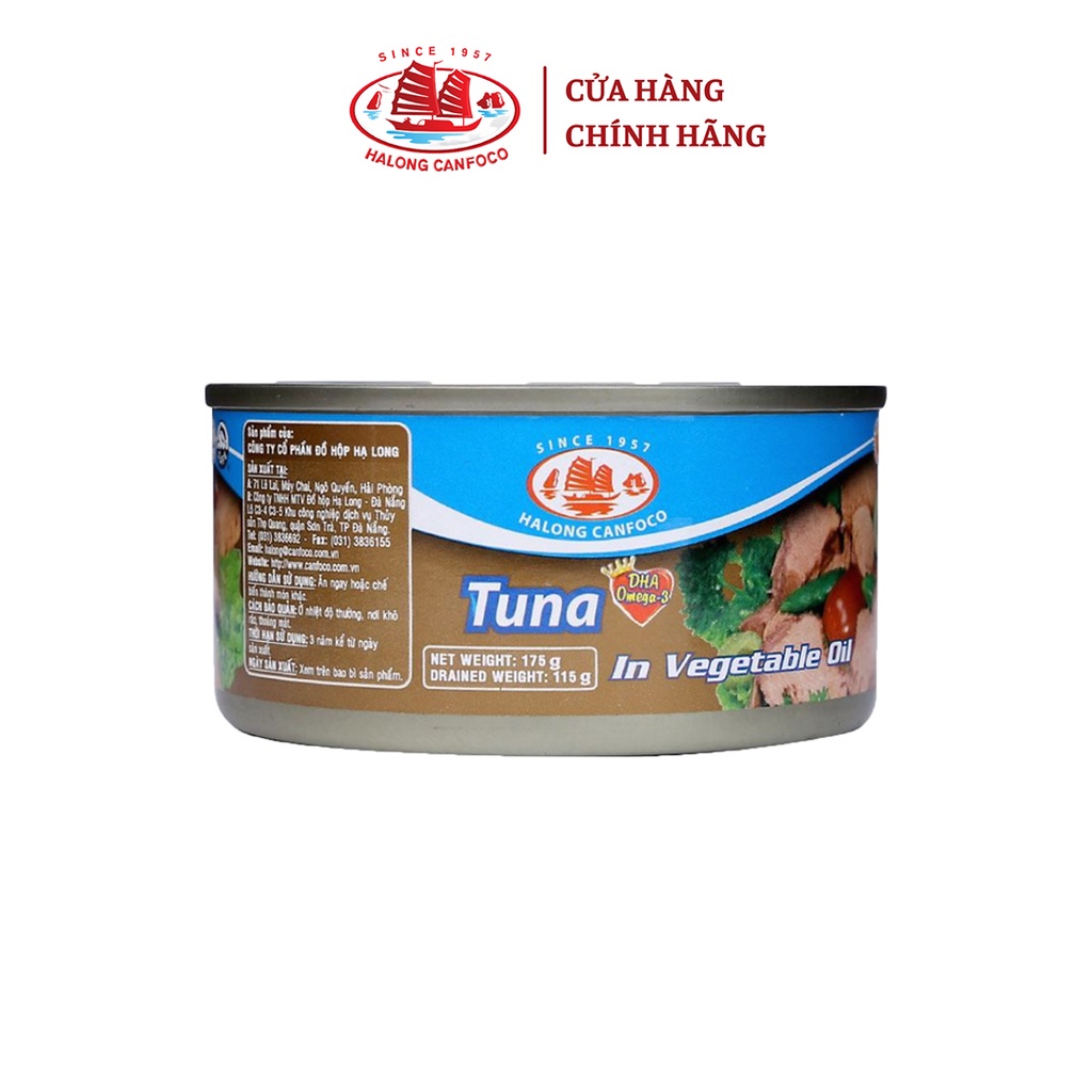 Cá Ngừ Ngâm Dầu Hạ Long 175g