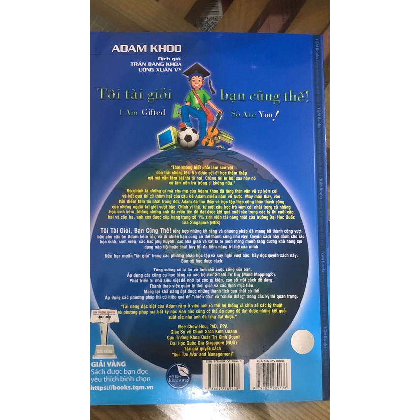 Sách - Tôi Tài Giỏi - Bạn Cũng Thế (Tái Bản) Tặng Kèm Bookmark | BigBuy360 - bigbuy360.vn