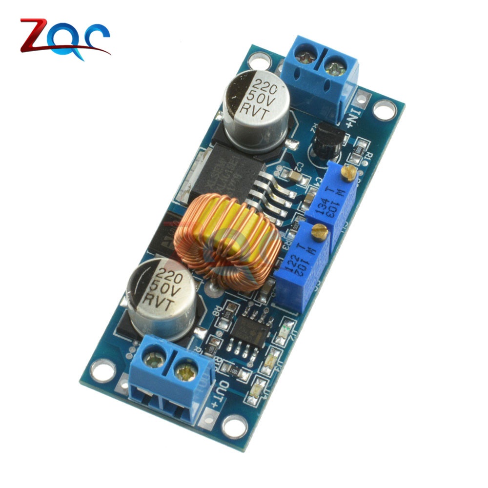 Bảng mạch hạ áp Cc/ Cv 5a Xl4015 E1 6-38v sang 1.25-36v Dc chuyên dụng