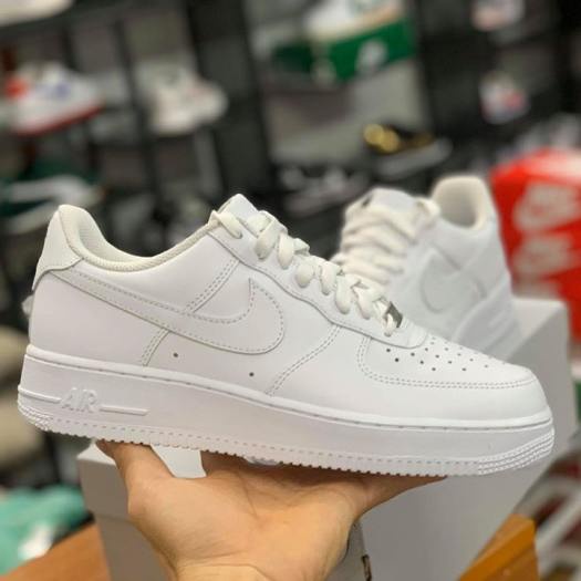 Giày Thể Thao Nam Nữ Cao Cấp , Giày Sneaker Nike Air Force 1 AF1 Full Trắng Cổ Thấp Dễ Phối Đồ Giá Học Sinh, Sinh Viên | BigBuy360 - bigbuy360.vn