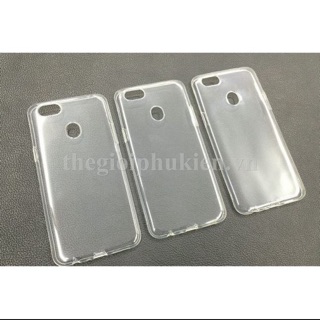 Ốp lưng dẻo silicin trong suốt cho oppo F5