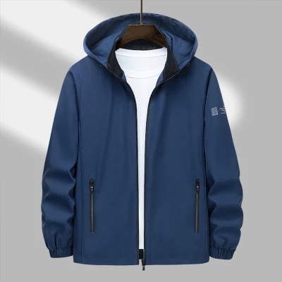 Áo Khoác Hoodie Mỏng Dáng Rộng In Họa Tiết Thời Trang Thu Đông Mới Cho Nam