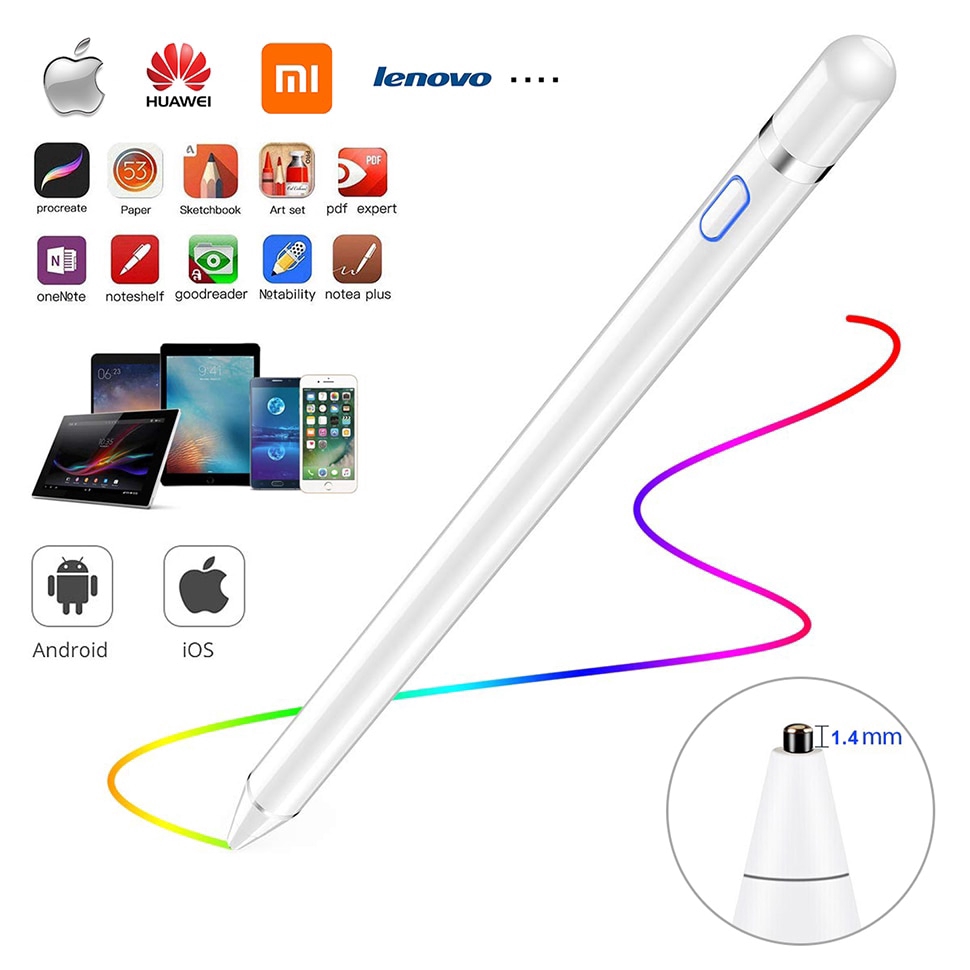 Touch Pen for Apple iPad Pro 10.5 12.9 11Air 2 3 Mini 5 4 Smart Active / Huawei Xiaomi | BigBuy360 - bigbuy360.vn