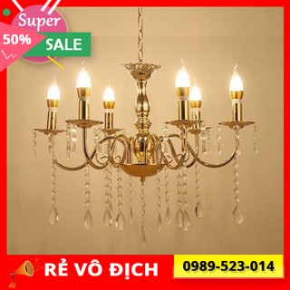 [SIÊU SALE !!!] Đèn chùm trang trí 6 tay sắt đẹp
