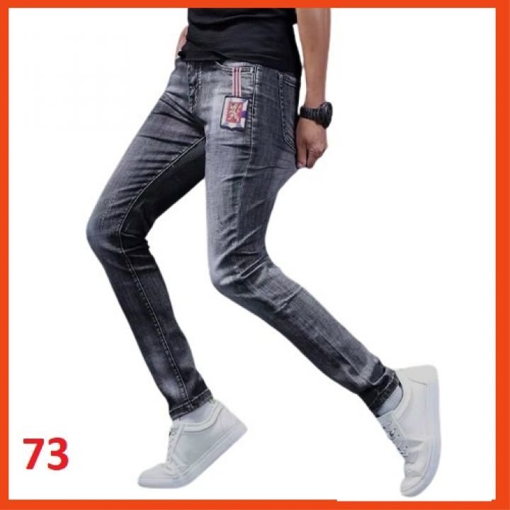 Quần jean nam chất bò co giãn, quần bò nam nhiều mẫu rách xước thời trang PN ms64