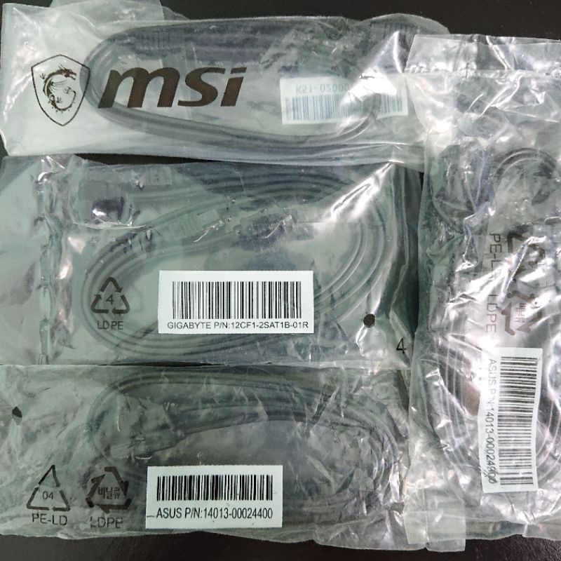 Cáp SATA 3 6Gb/s cho ổ cứng SSD HDD PC | Cable zin theo main Asus Gigabyte