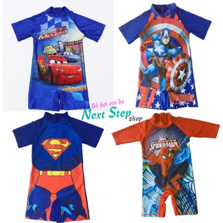 Đồ bơi cho bé trai đồ bơi siêu nhân liền thân size từ 15kg đến 33kg