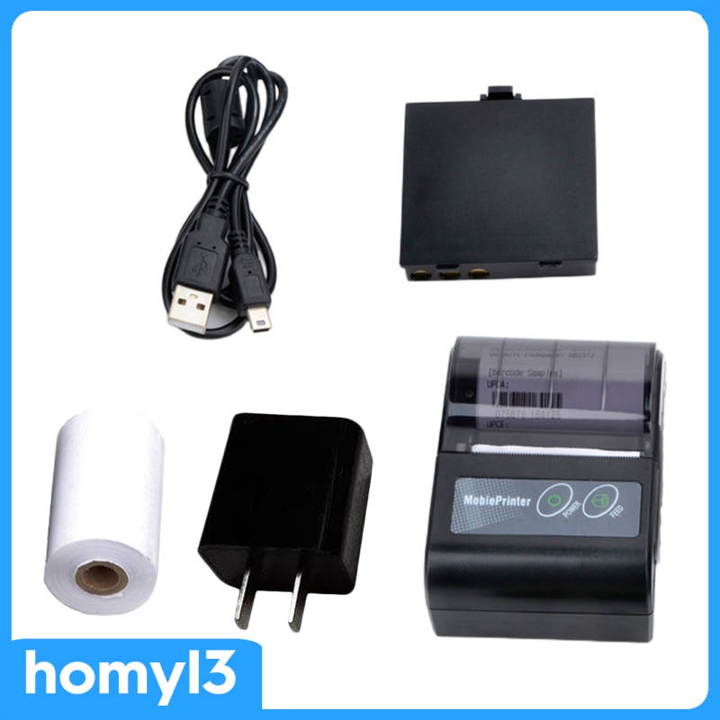 Máy in nhiệt không dây cầm tay mini kết nối Bluetooth