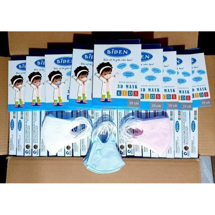 01 hộp khẩu trang kháng khuẩn cho bé [10 cái/hộp] | BigBuy360 - bigbuy360.vn