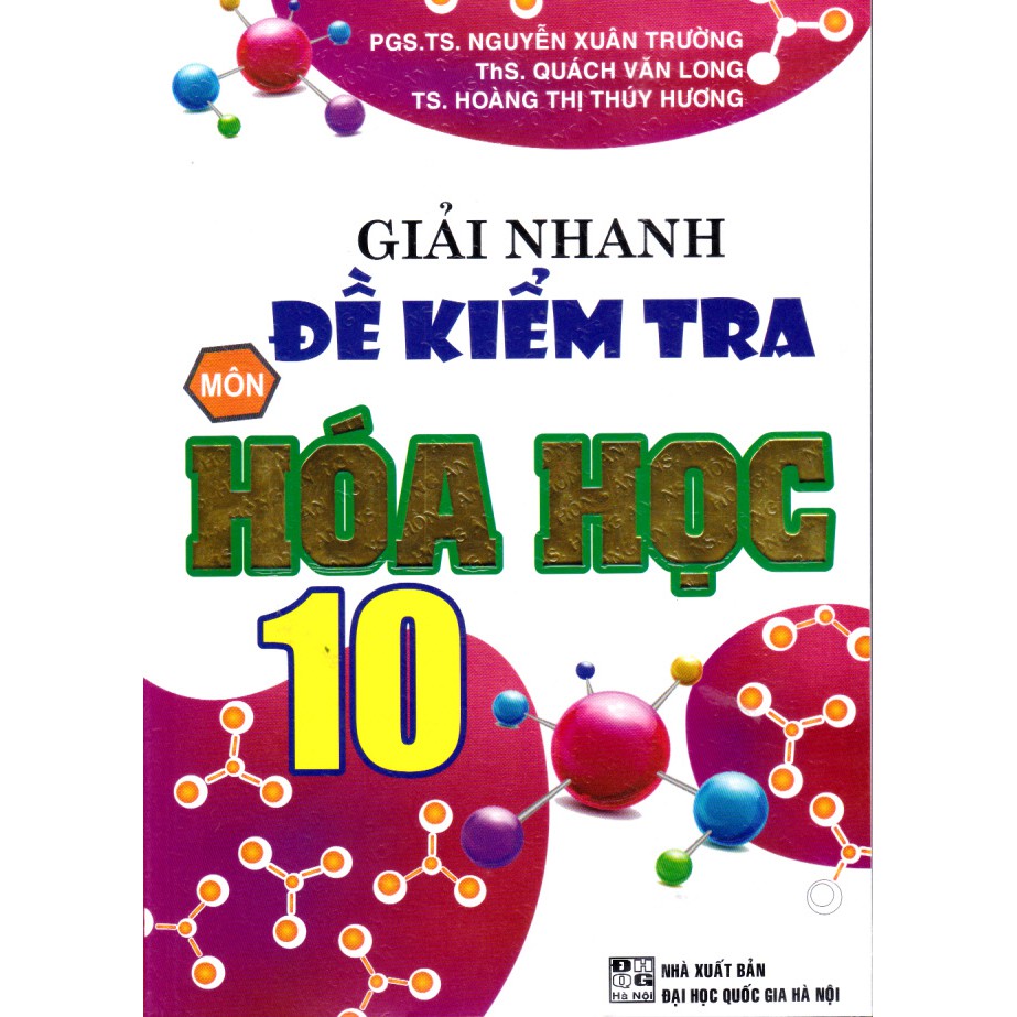 Sách - Giải nhanh đề kiểm tra hóa học 10