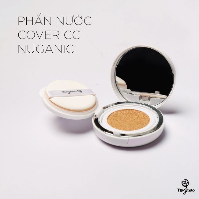 [CHÍNH HÃNG] Kem nền che khuyết điểm chức năng kép Nuganic Cover CC+TẶNG KÈM SAMPLE KIT 300K | BigBuy360 - bigbuy360.vn