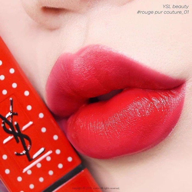 Son Thỏi YSL 01 Le rouge - Rouge Pur Couture Limited Edition