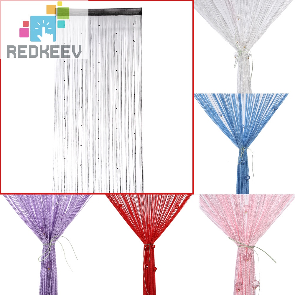 Rèm cửa dây chuỗi hạt treo tường trang trí cửa sổ