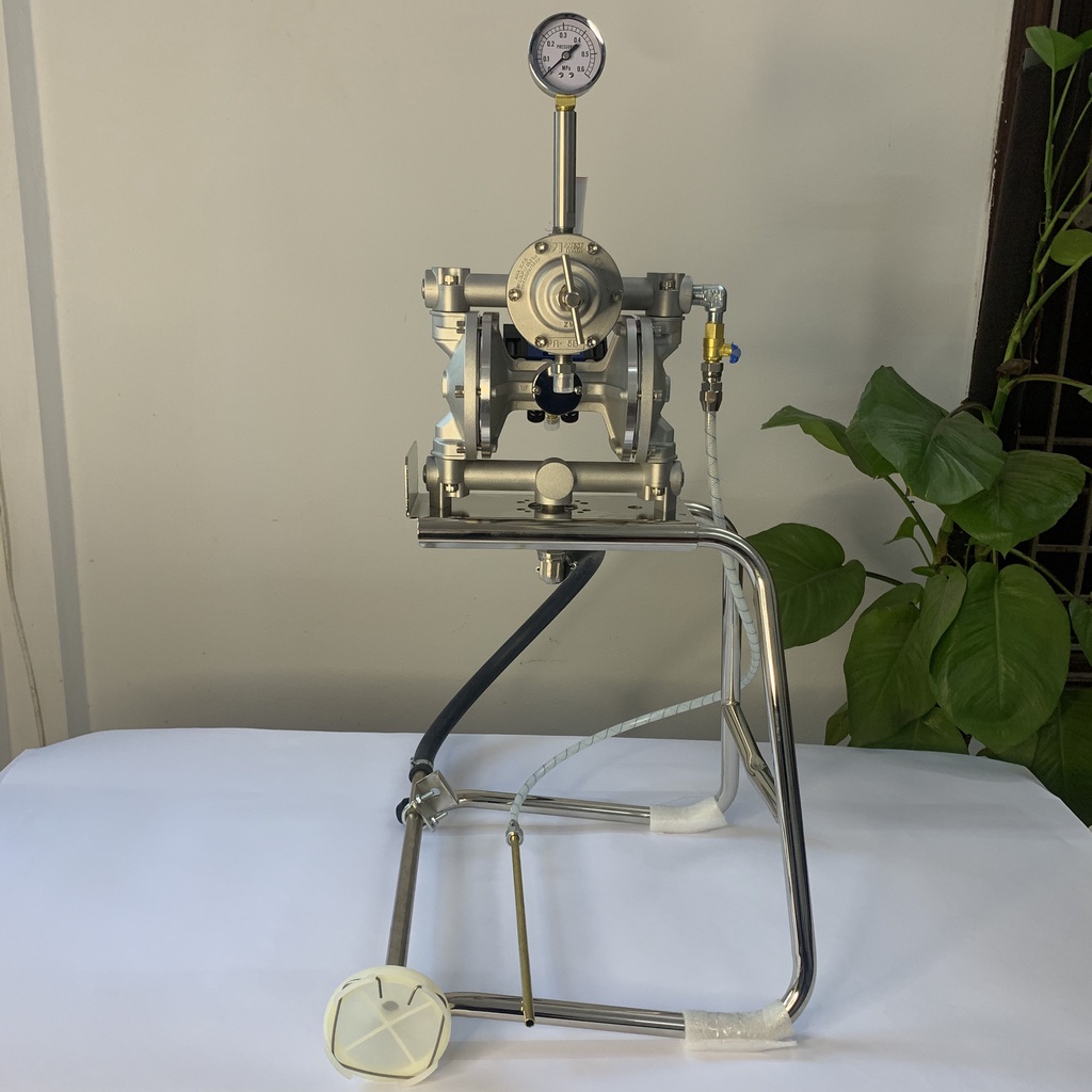 Máy Bơm Sơn ♥️  ♥️ Máy Đẩy Sơn, Máy Bơm Màng DPS-90E Nhật Bản