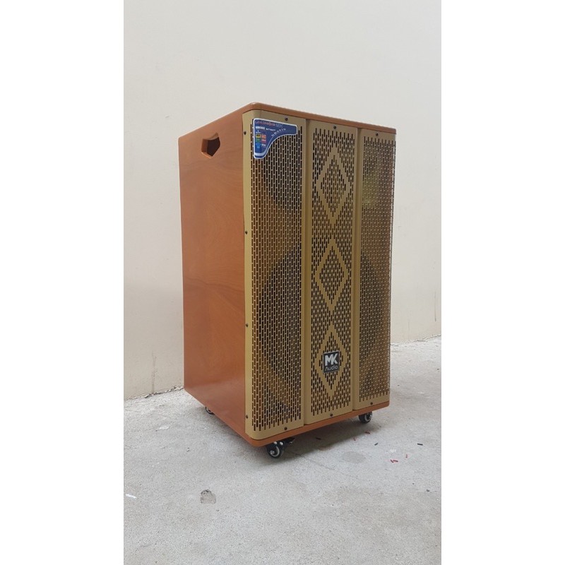 LOA KÉO THÙNG VÂN GỖ BASS 40 BA ĐƯỜNG TIỀNG MICRO UHF BH 12 THÁNG