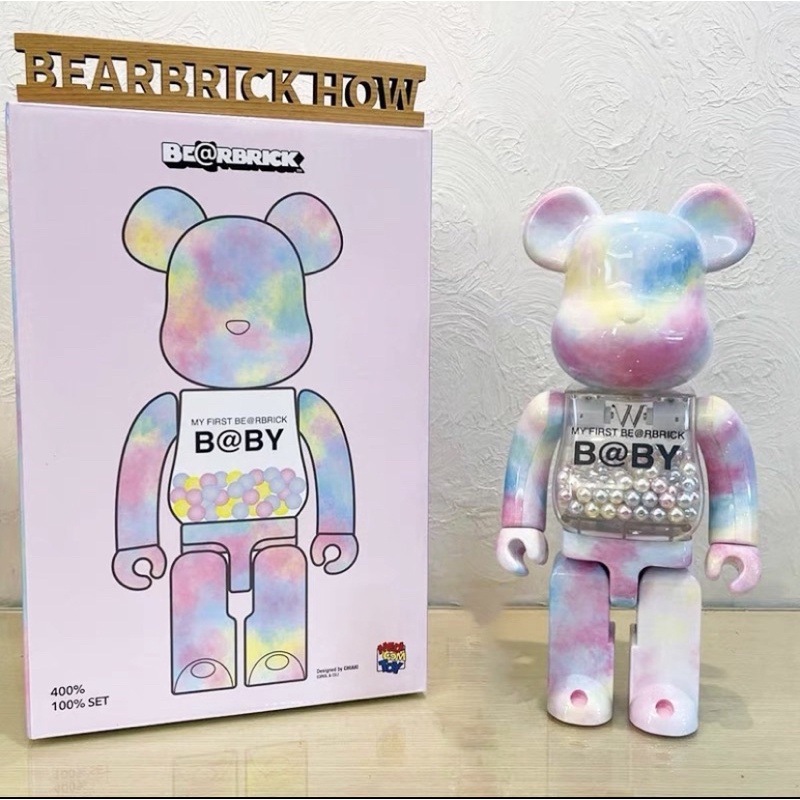 Tượng Bearbrick 400% trang trí BE@RBRICK 1st Baby 28%