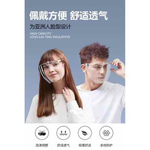 Kính che mặt trong suốt ,chống bụi chống giọt bắn - mẫu mới 2021 | BigBuy360 - bigbuy360.vn