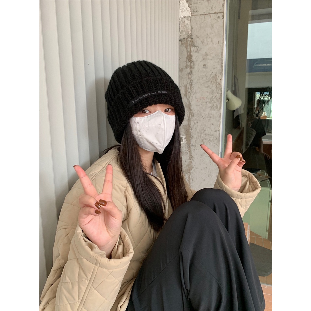 Mũ len giữ ấm thời trang mùa đông trẻ trung cho nữ