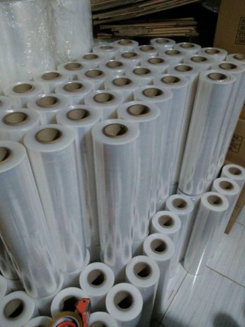 Màng cuốn PE khổ 50cm 1kg8, 3kg3