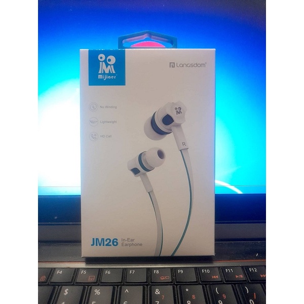 Tai nghe nhét tai earphone Langsdom JM26 Super Bass