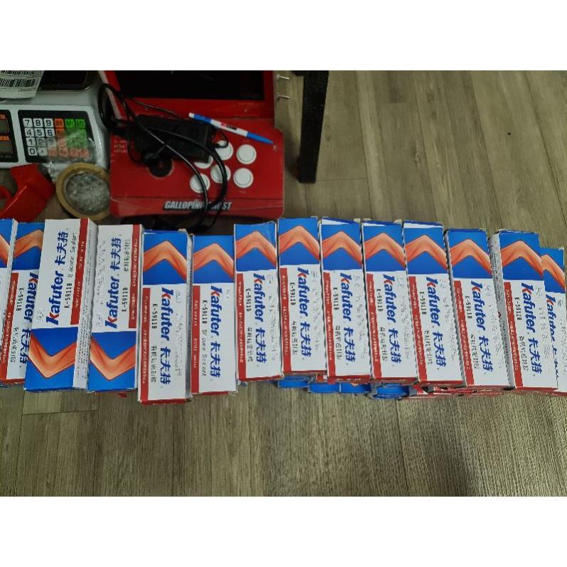 Keo Đen Kafuter K - 5911B Gắn Chóa Đèn Chống Thấm. Chuyên Dụng Độ Bi Led - Xenon