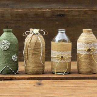 Cuộn dây thừng/dây gai decor vintage