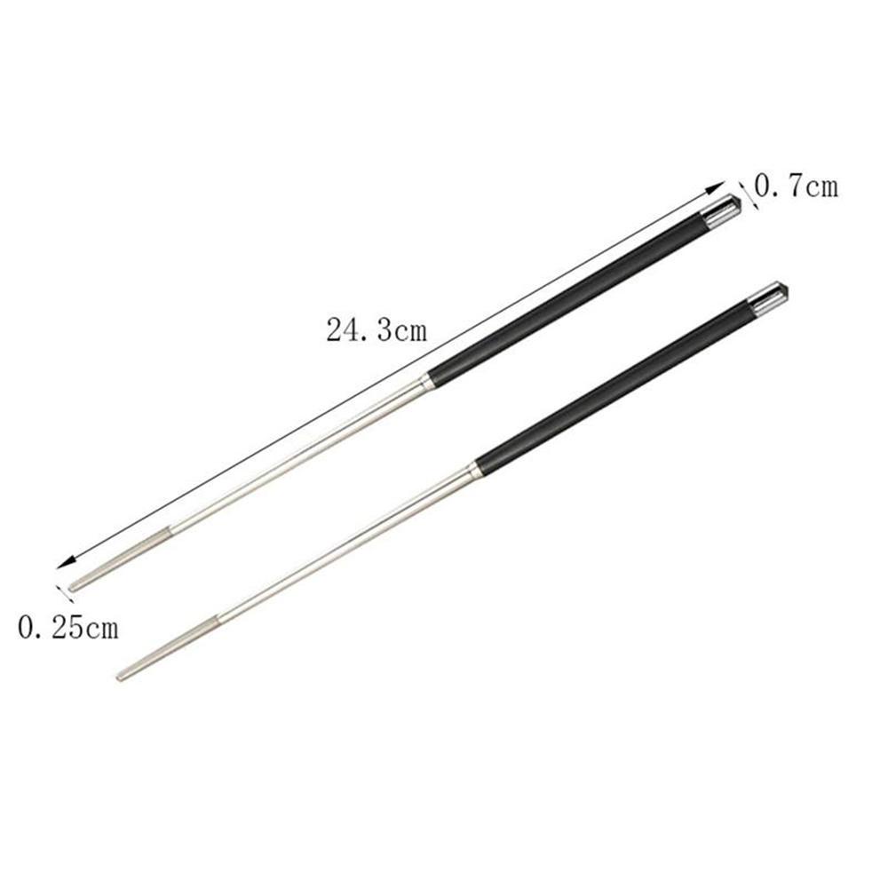 Đũa Ăn Bằng Thép Không Gỉ 304 23cm