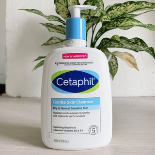 Sữa rửa mặt Cetaphil Gentle Skin Cleanser nhẹ dịu cho mọi loại da (118ml Và 591ml)