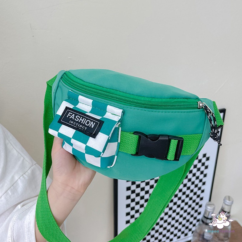 Túi Đeo Chéo Ngực Cỡ Nhỏ Kiểu Hàn Quốc Cá Tính Cho Bé Trai
