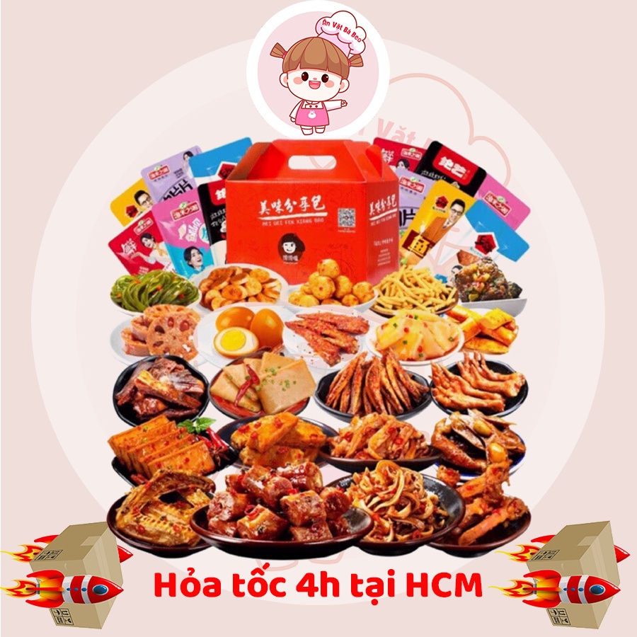 ⭐SET 20 món ăn vặt cay tự chọn ⭐ Ăn vặt Bà Beo ✅