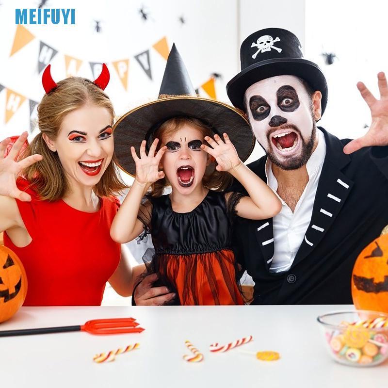 Băng đô cài tóc hình sừng quỷ hóa trang Halloween cho bé