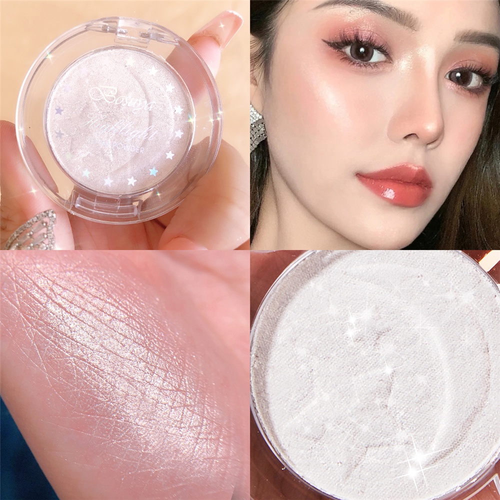 Bảng Phấn Trang Điểm Mắt Tạo Khối Bắt Sáng Màu Nhũ Kim Cương Lâu Trôi Hàn Quốc