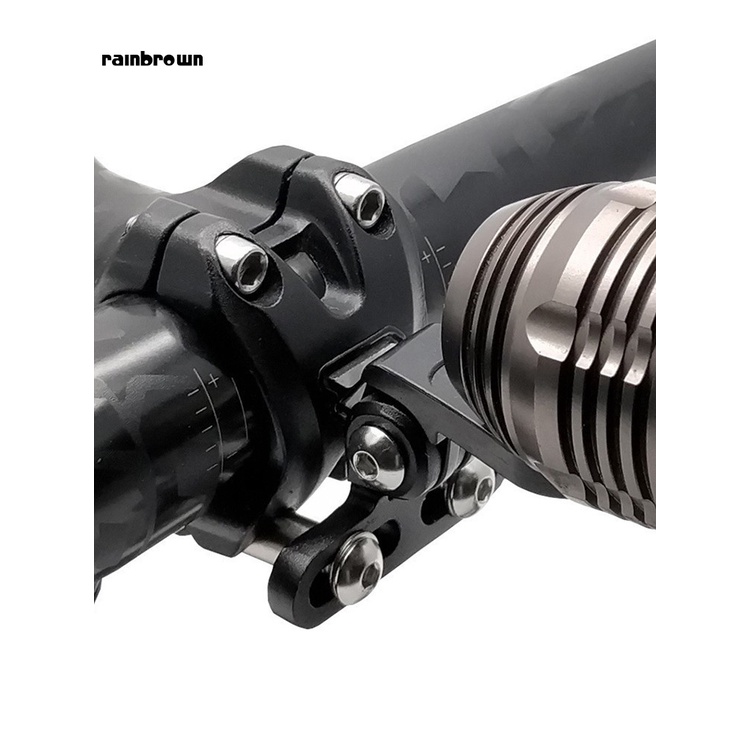 Giá giữ đèn pin gắn tay lái xe đạp leo núi chống trượt tiết kiệm không gian tiện lợi