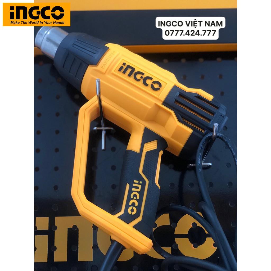 Máy thổi nhiệt dùng điện 2000W Vàng Đen INGCO HG200028