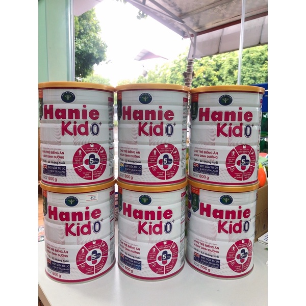 Combo 6lon Sữa hanieKid 0+