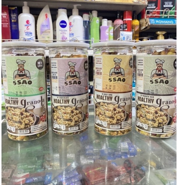 Hạt Ngũ Cốc Mix Granola Hộp 500g