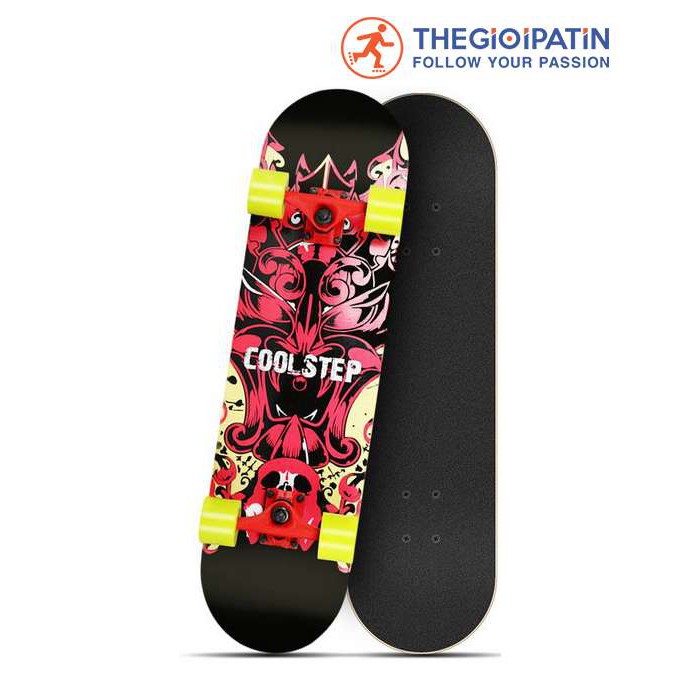 Ván Trượt Người Lớn Cao Cấp - Skate Supereme 1200-14 - Mặt Nhám Chống Trơn, In Hình Phong Cách