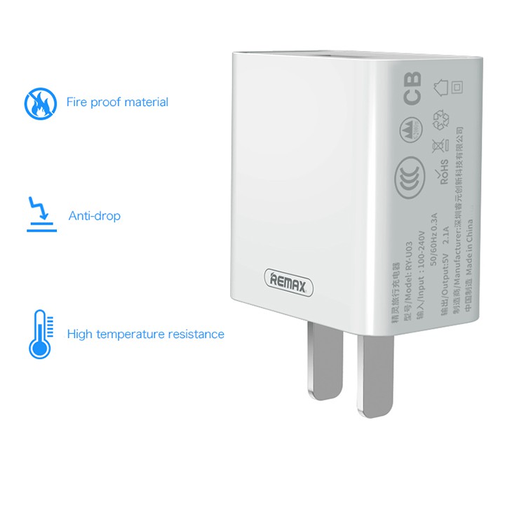 BỘ SẠC ĐIỆN THOẠI REMAX 2.1A CHÍNH HÃNG (IP HOẶC ANDOIRD )