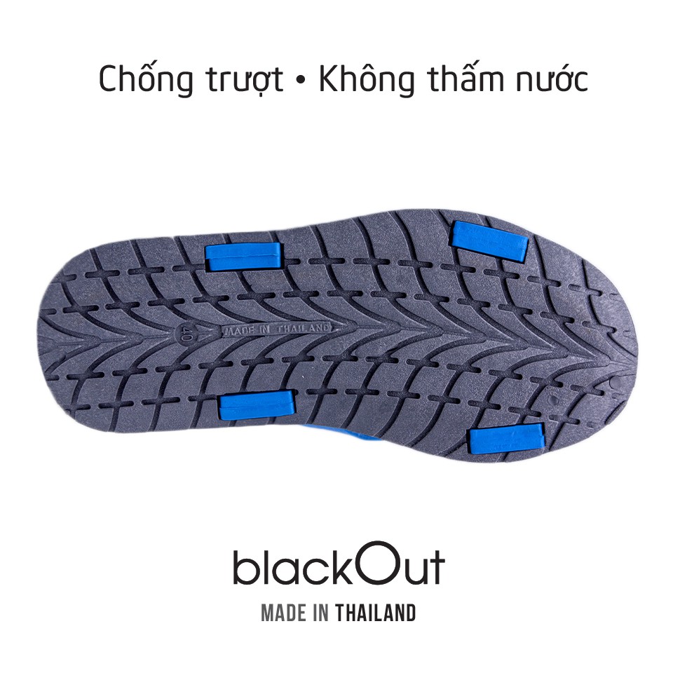Dép Quai Chéo blackOut Nữ